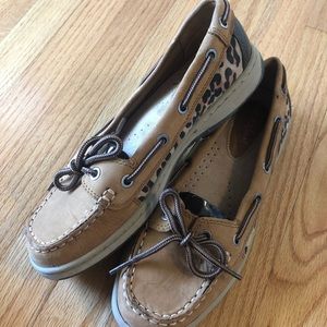 Leopard Print Naturalizer Boat Shoes